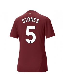 Manchester City John Stones #5 Zenski Rezervni Dres 2024-25 Kratak Rukavima